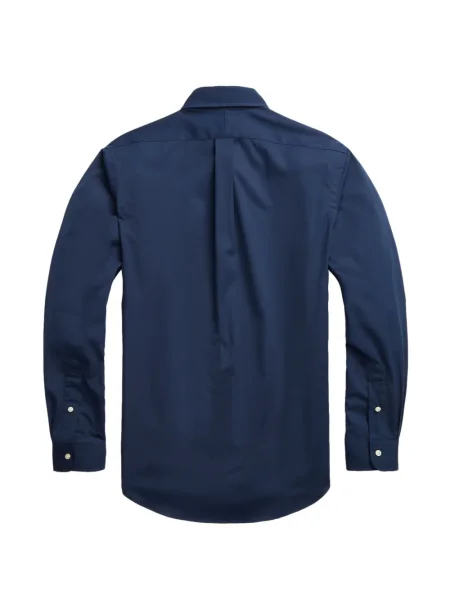 Matlasat tricou polo Polo Ralph Lauren cu decolteu rotund cu autograf roșu