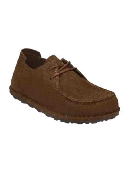 Półbuty Birkenstock zamszowe brązowe