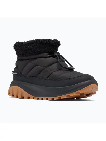 Ghete de zăpadă pentru femei Columbia Snowtrot Shorty black/sea salt negru