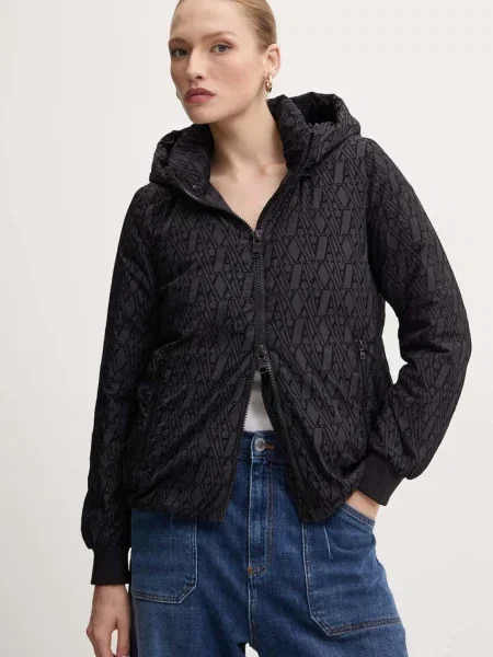 Armani Exchange Kabát BLOUSON fekete