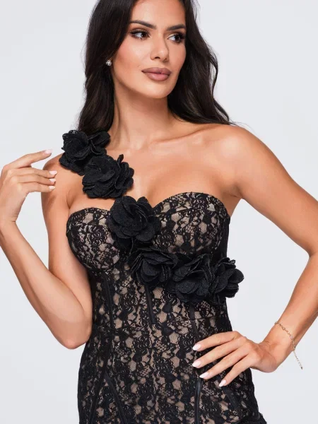 Rochie maxi Edoti negru
