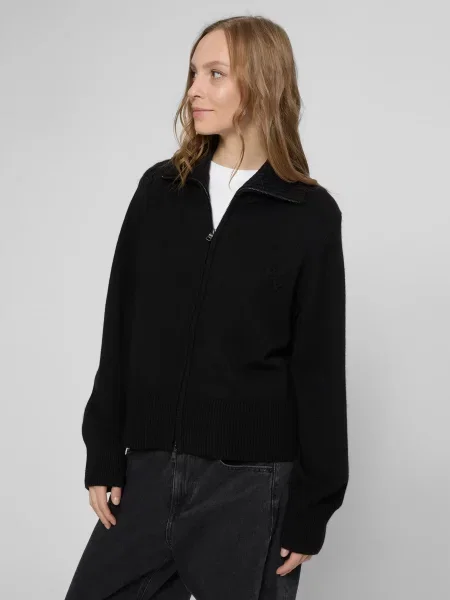 Кардиган PRPY шерсть/нейлон чорний