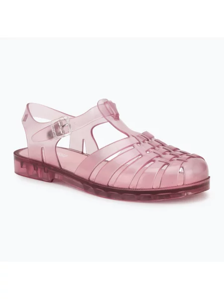 Sandale pentru femei Melissa Possession Ad rosa claro transparente
