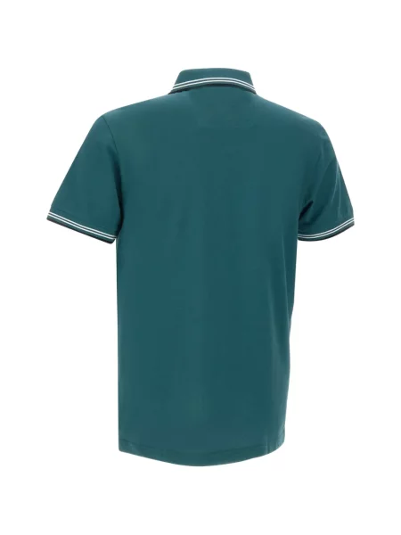 Tricou polo Boss cu autograf verde