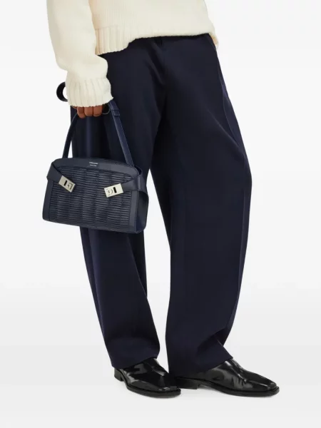 Geantă crossbody Ferragamo albastru