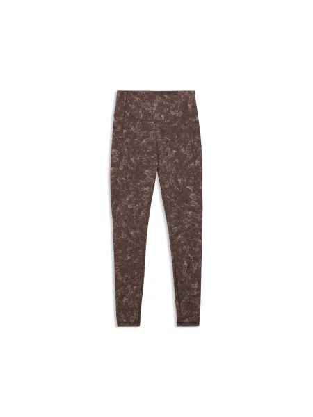 PUMA legginsy CLOUDSPUN z nadrukiem Akcesoria S brązowy