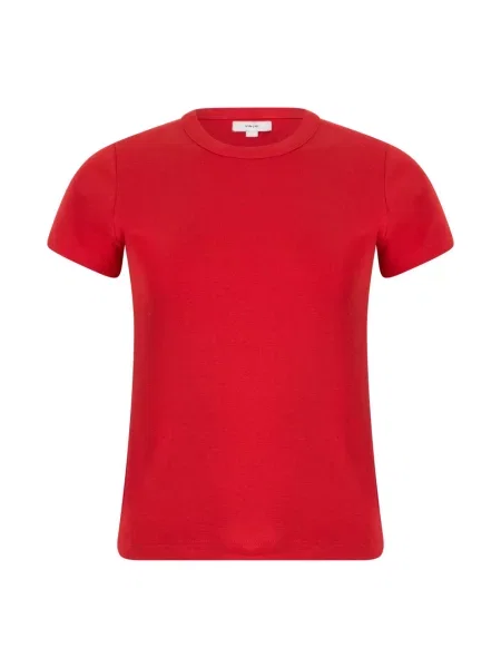 Lniana koszulka Vince czerwona