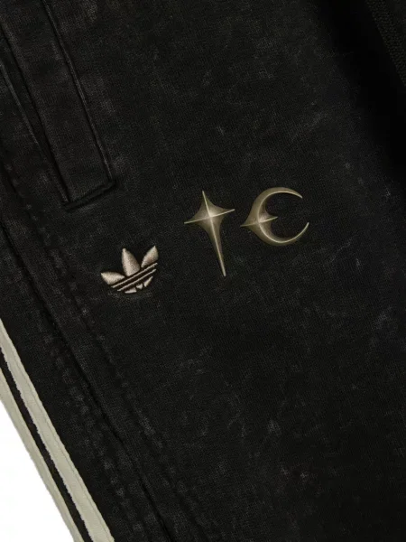 Șosete Adidas cu dungi cu imagine albastru