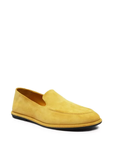 Pantofi loafer Officine Creative din piele galben