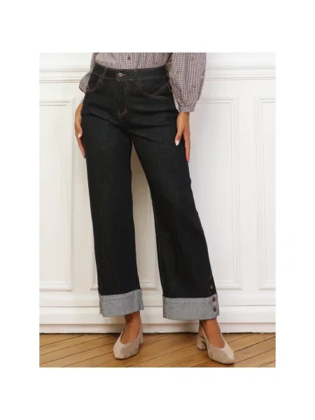 Blugi La Modeuse albastru
