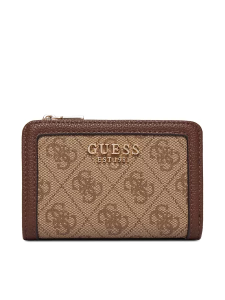 Guess Portofel Lindsey Slg maro