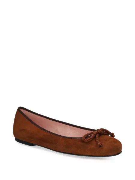 Balerini Pretty Ballerinas cu funde maro
