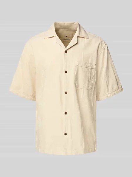 Koszula casualowa z kołnierzem z połami model ‘LUKE’ Jack & Jones Premium