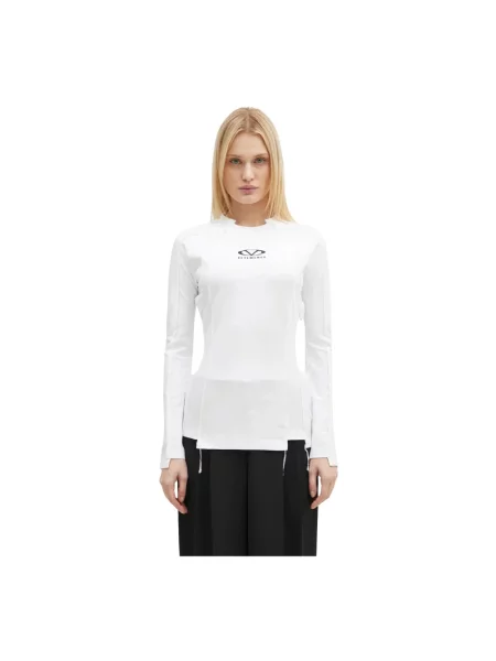 Top Vetements z logo biały
