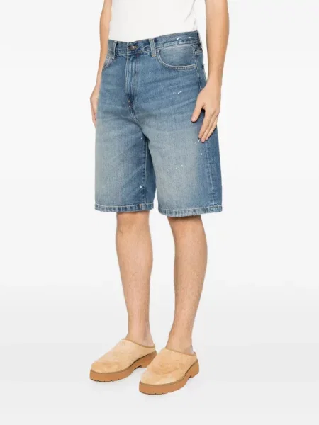Pantaloni scurți Carhartt Wip albastru