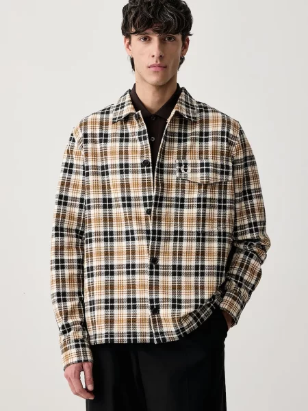 Fred Perry koszula beżowa