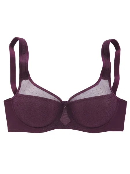 NUANCE Sutien mov vânătă