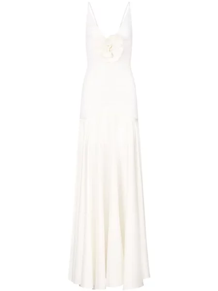Odgovarati maksi haljina Silvia Tcherassi bijela