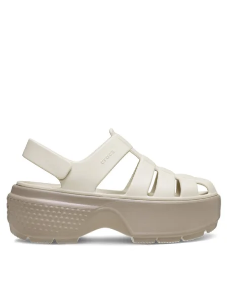 Crocs Sandale Stomp Fisherman Sandal gri