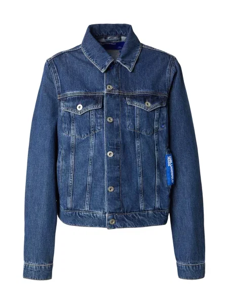 KARL LAGERFELD JEANS Φθινοπωρινό και ανοιξιάτικο μπουφάν μπλε