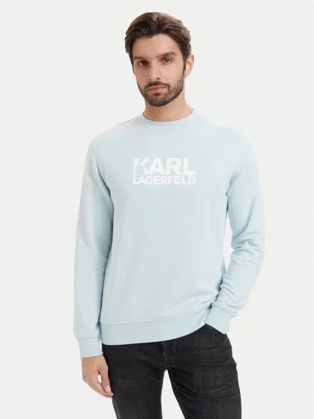 KARL LAGERFELD Hanorac deschis albastru