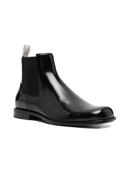 Sztyblety Givenchy skórzane czarne