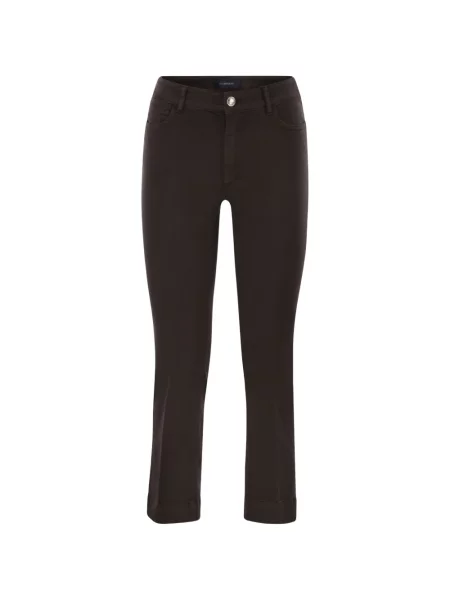 Pantaloni Sportmax evazate maro