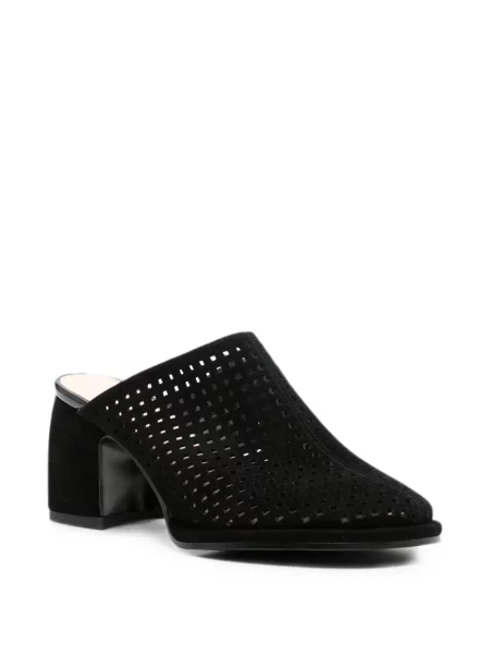 Papuci tip mules Adrianna Feretti negru