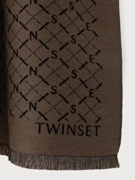 Twinset női sál barna
