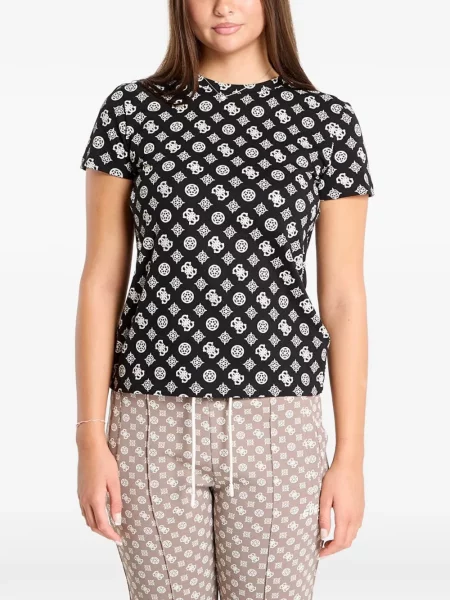 Tricou Guess cu imagine negru