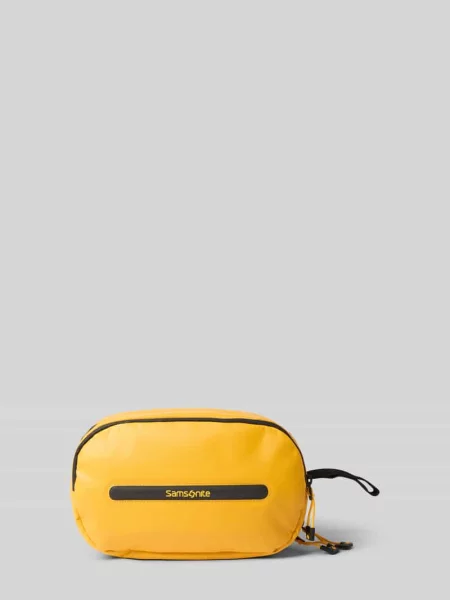 Kosmetyczka z detal z logo model Ecodiver' Samsonite żółta