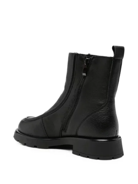 Cizme scurte Linda Baumann din piele negru