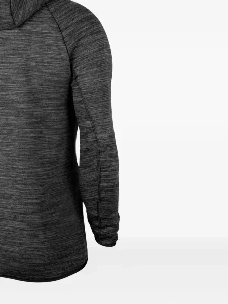 Top Nike polarowy o krotszym kroju z zamkiem błyskawicznym do połowy biały