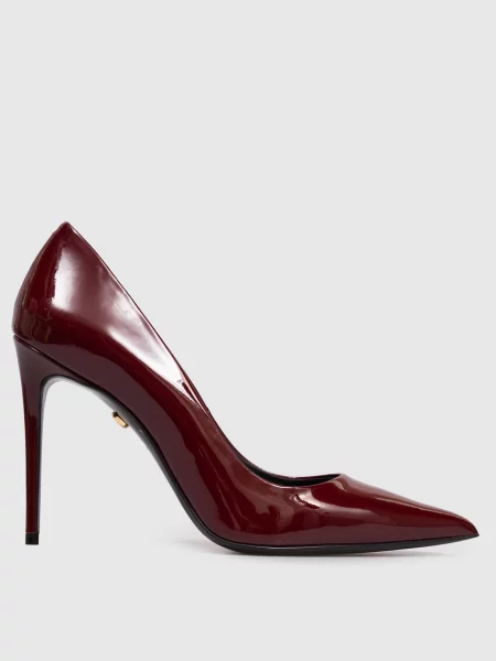 Шкіряні лаковані туфлі Babe Pay Pls бордові
