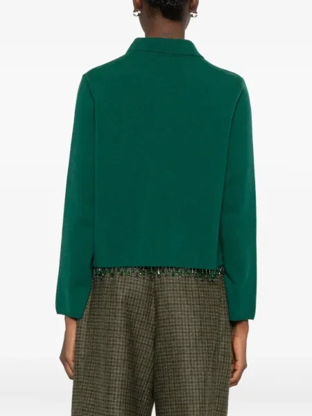 Kardigan Bode kuglice zelena