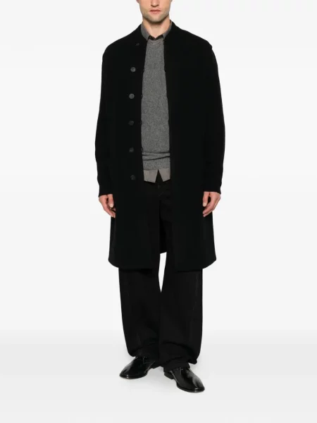 Palton Label Under Construction negru