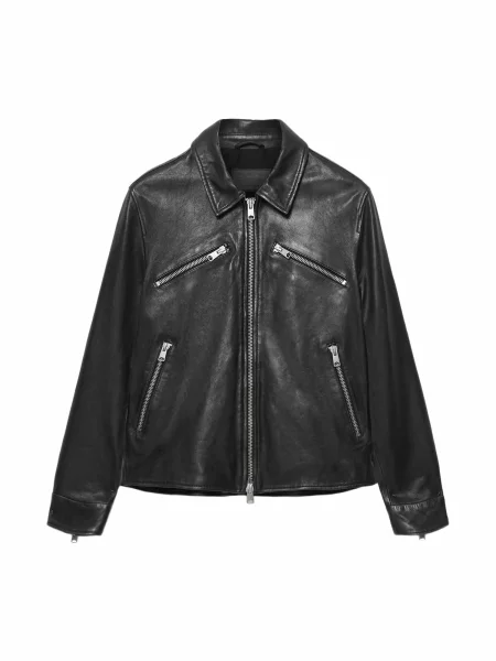 AllSaints Geacă de primăvară-toamnă VERDI' negru