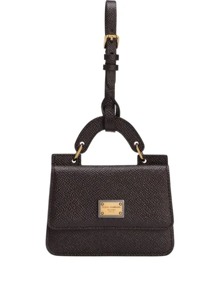 Geanta de piele Dolce & Gabbana din piele negru