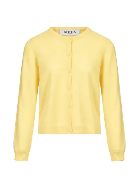 Cardigan Gotha galben