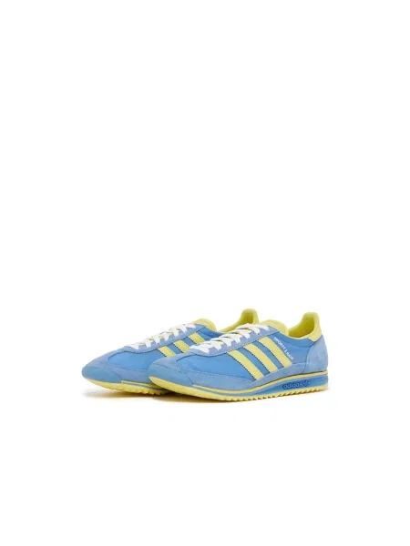 Sneakersy Adidas Originals zamszowe białe