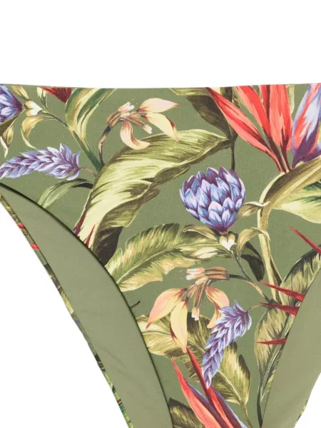 Virágos bikini Farm Rio nyomtatás zöld