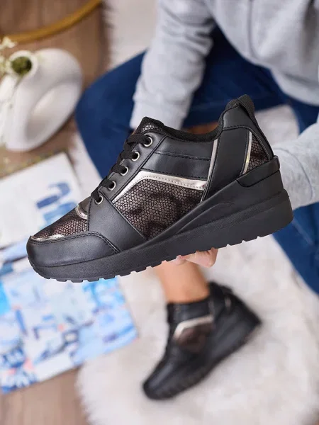 Sneakerși Resti negru