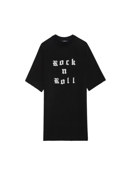 ZADIG&VOLTAIRE sukienka mini prosta czarny