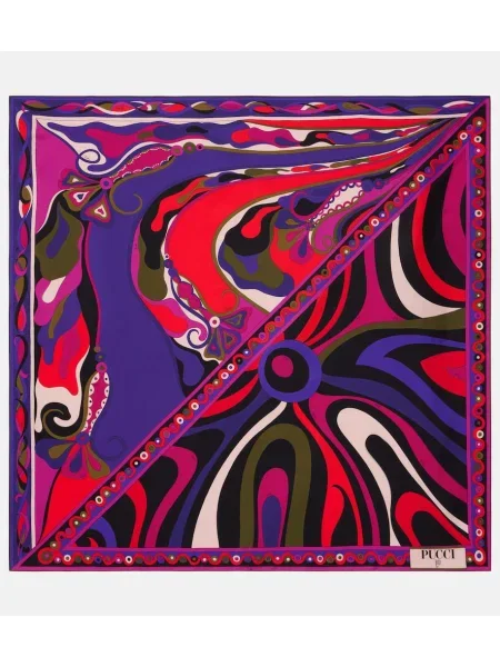 Fular Pucci de mătase