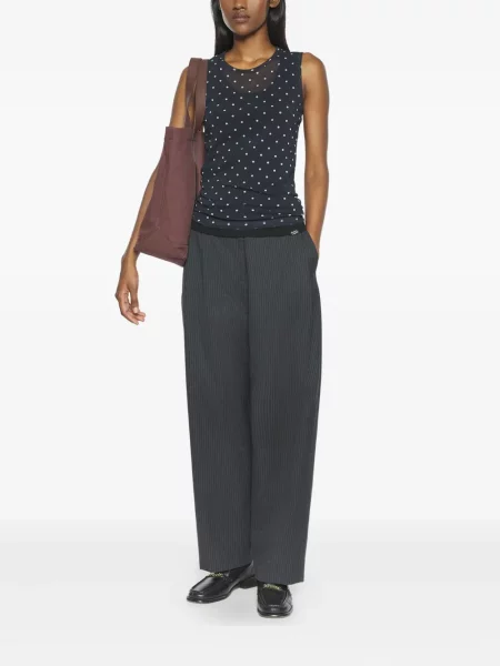Pantaloni Maison Kitsune gri