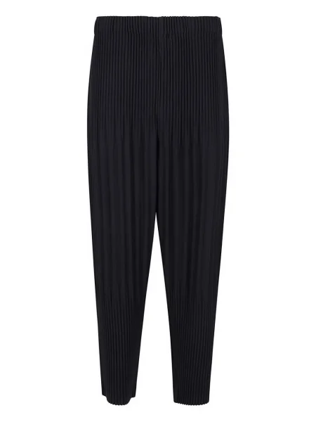 Pantaloni Homme Plisse Issey Miyake plisate negru