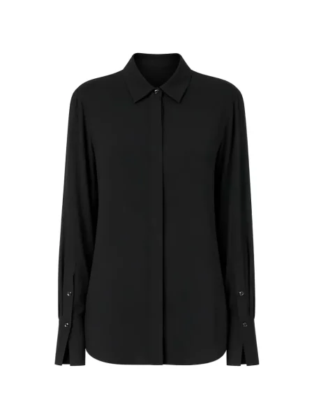 Cămașă Liu Jo din crep negru