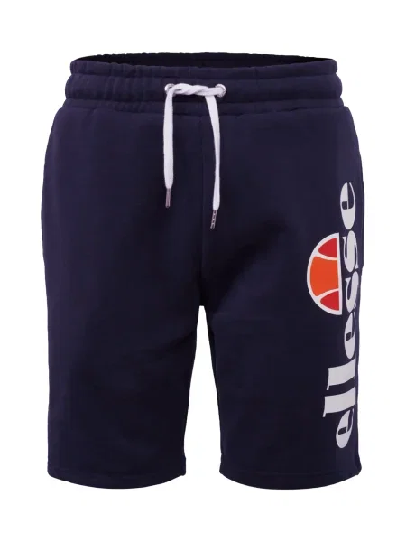ELLESSE Pantaloni Bossini bleumarin roșu alb