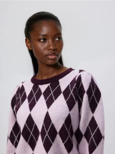 Свитер Reserved с узором аргайл
