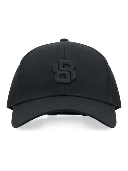 Czapka z daszkiem z czystej bawełny model ‘ZED-B-ICON’ Boss czarna